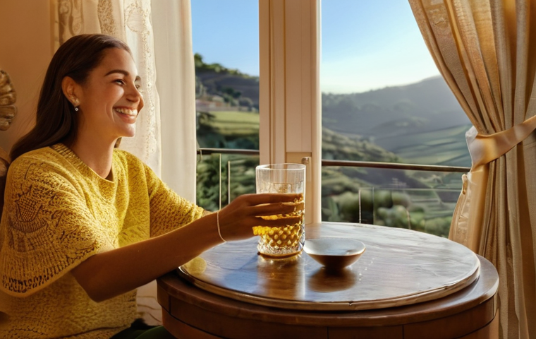 시각화 기법을 활용한 문제 해결 전략 - Her hand, perhaps holding a celebratory *bica* (espresso) or a glass of *Vinho Verde*, is poised nea...